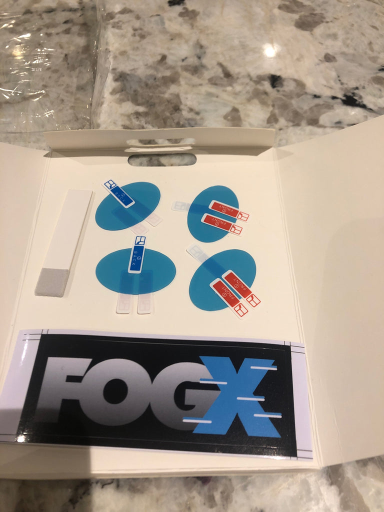 fog x anti fog inserts for swimming goggles